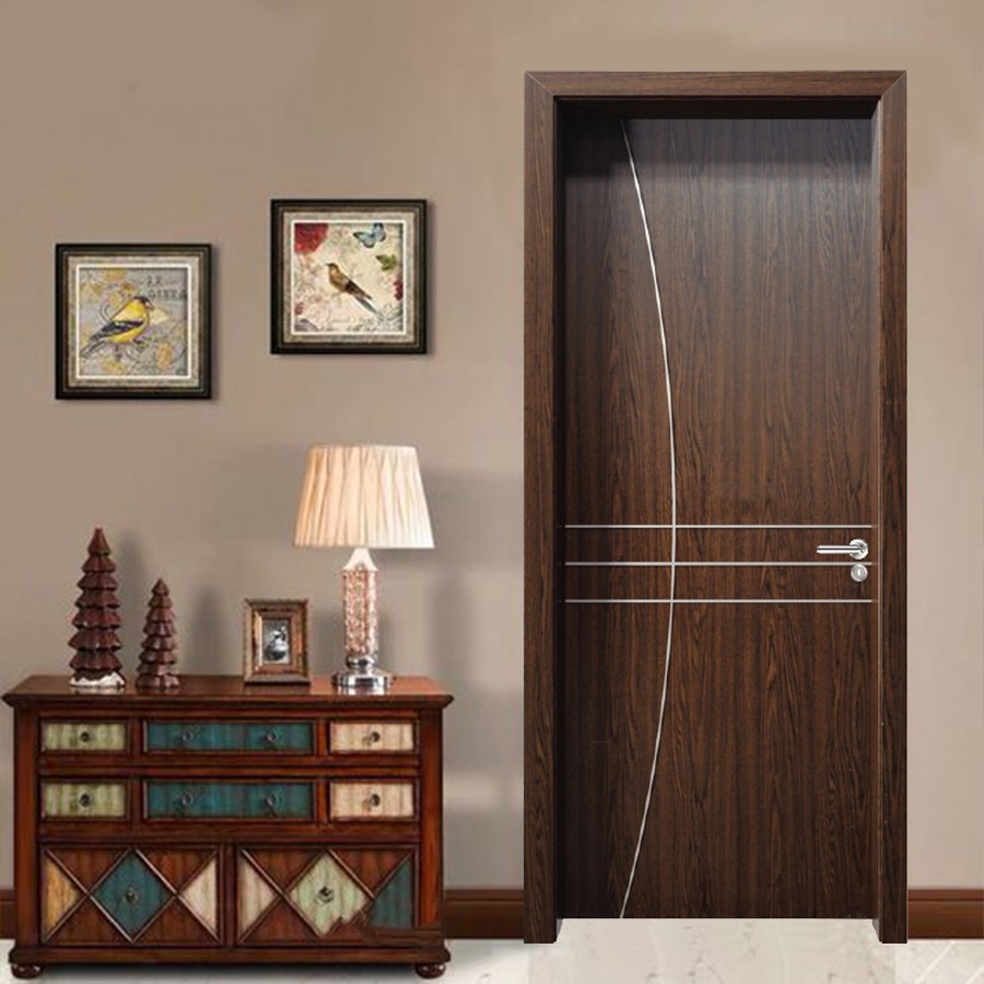 Ảnh cửa gỗ nhựa Composite 1 cánh Ecosmart ECO 126-M29
