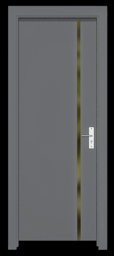 Cửa gỗ nhựa Composite 1 cánh Ecosmart ECO 128-M46