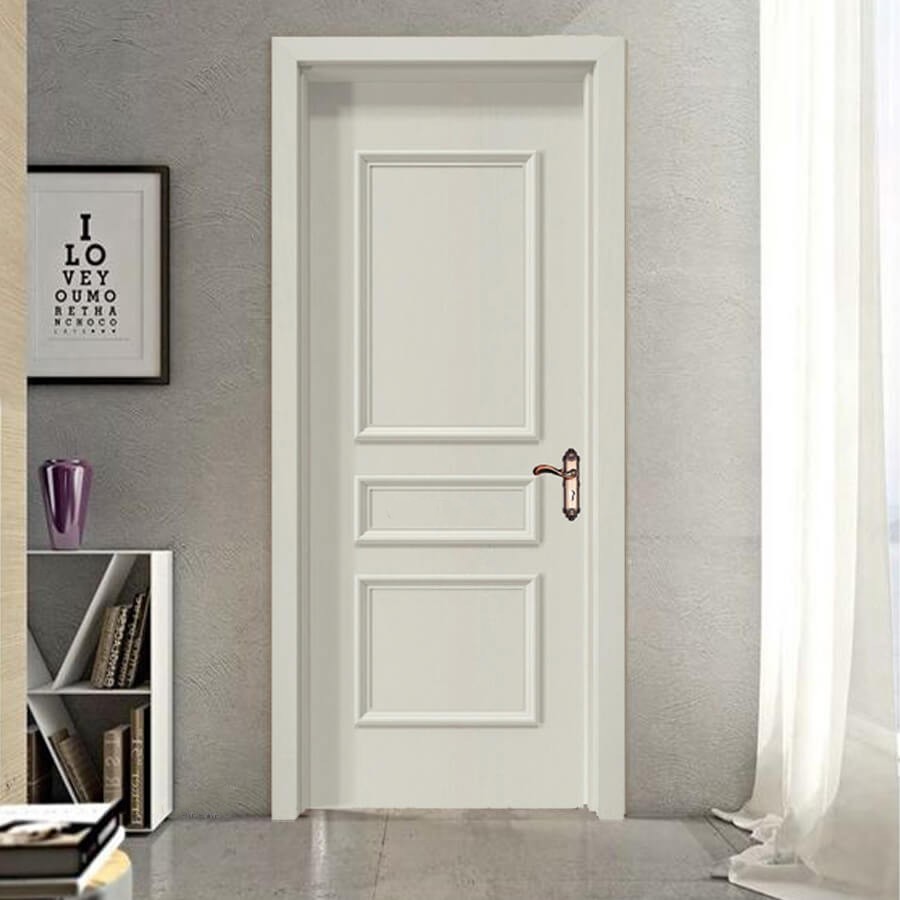 Ảnh cửa gỗ nhựa Composite 1 cánh Ecosmart ECO 233