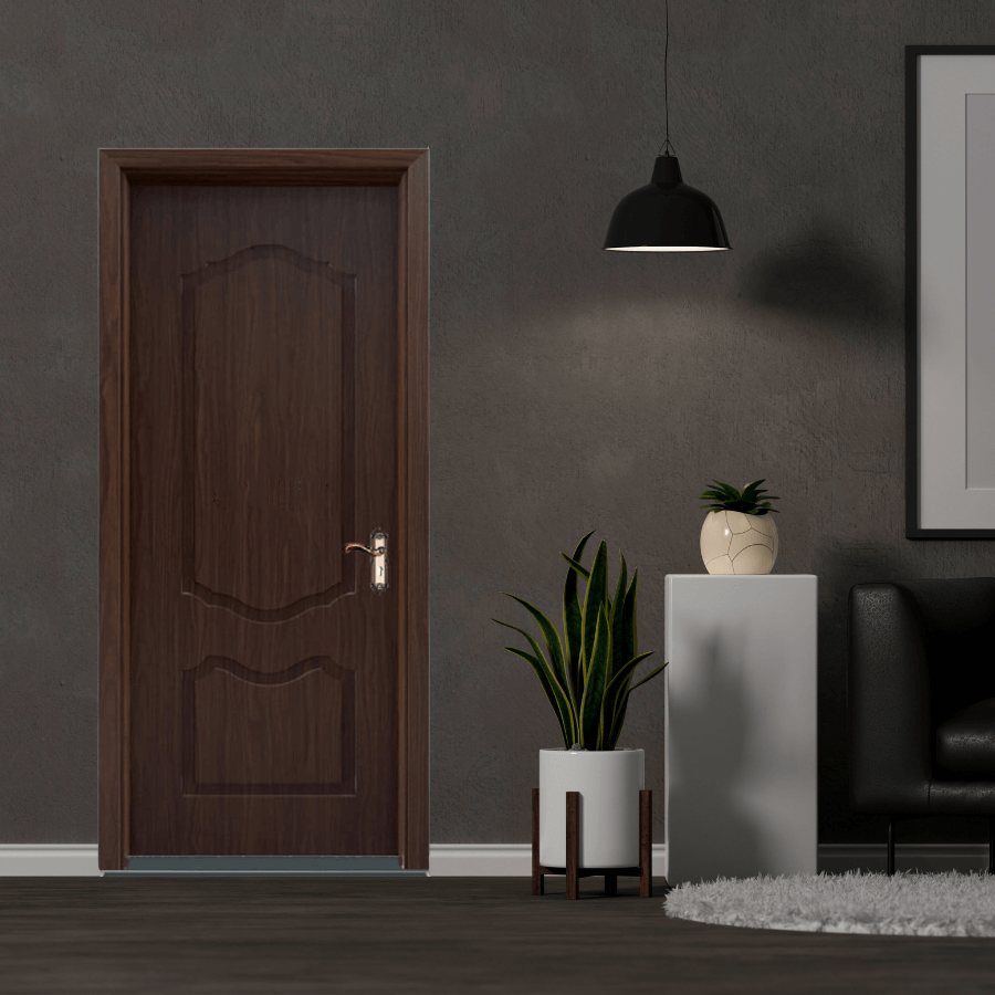 Ảnh cửa gỗ nhựa Composite 1 cánh Ecosmart ECO 237-M20