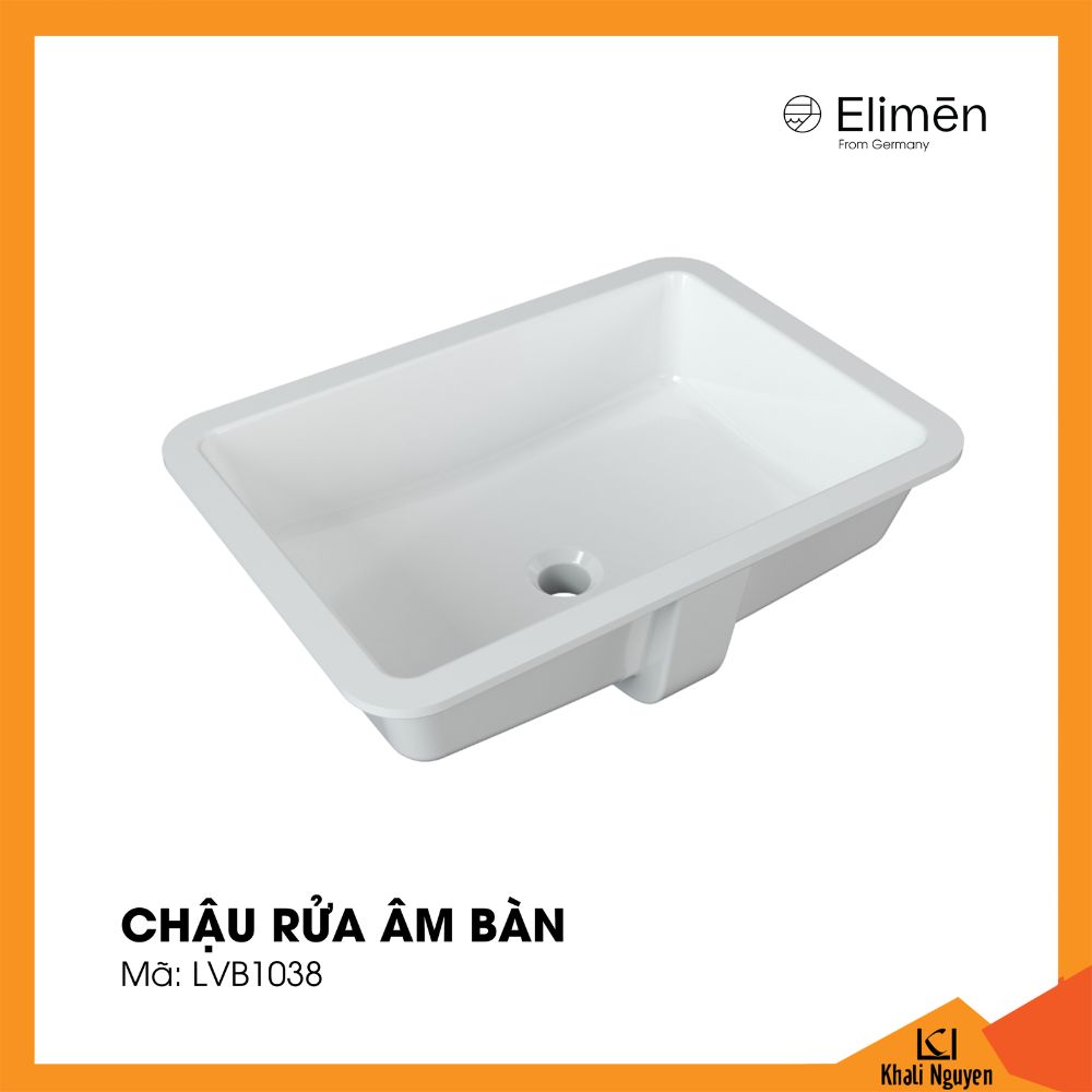 Chậu Lavabo âm bàn LVB1038
