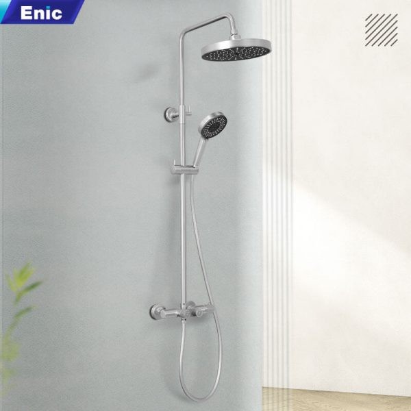 Sen tắm cây Enic A21 nóng lạnh màu inox