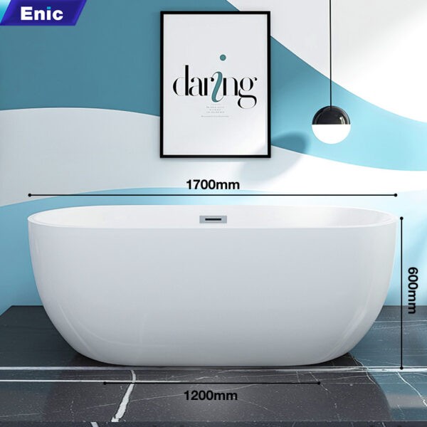 Bồn tắm nằm oval Enic B1-1M7