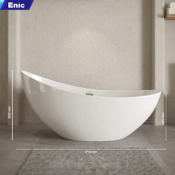 Bồn tắm nằm oval Enic BN01