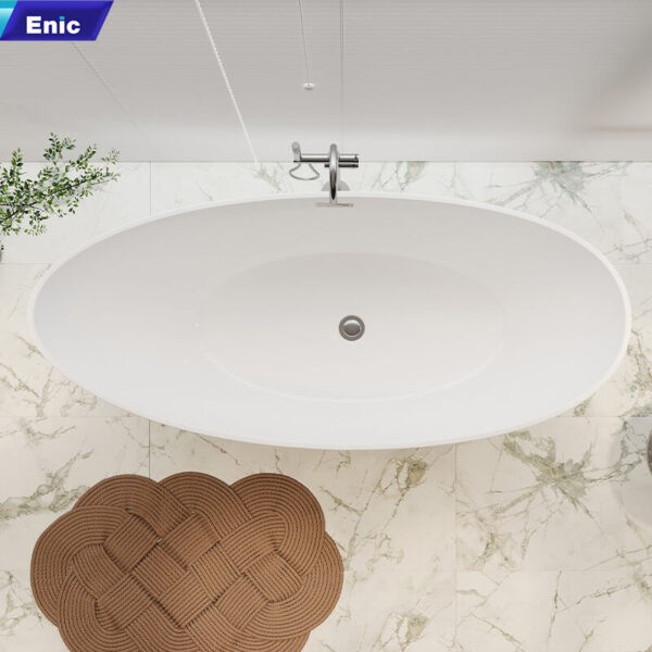 Bồn tắm nằm oval Enic BN - 2