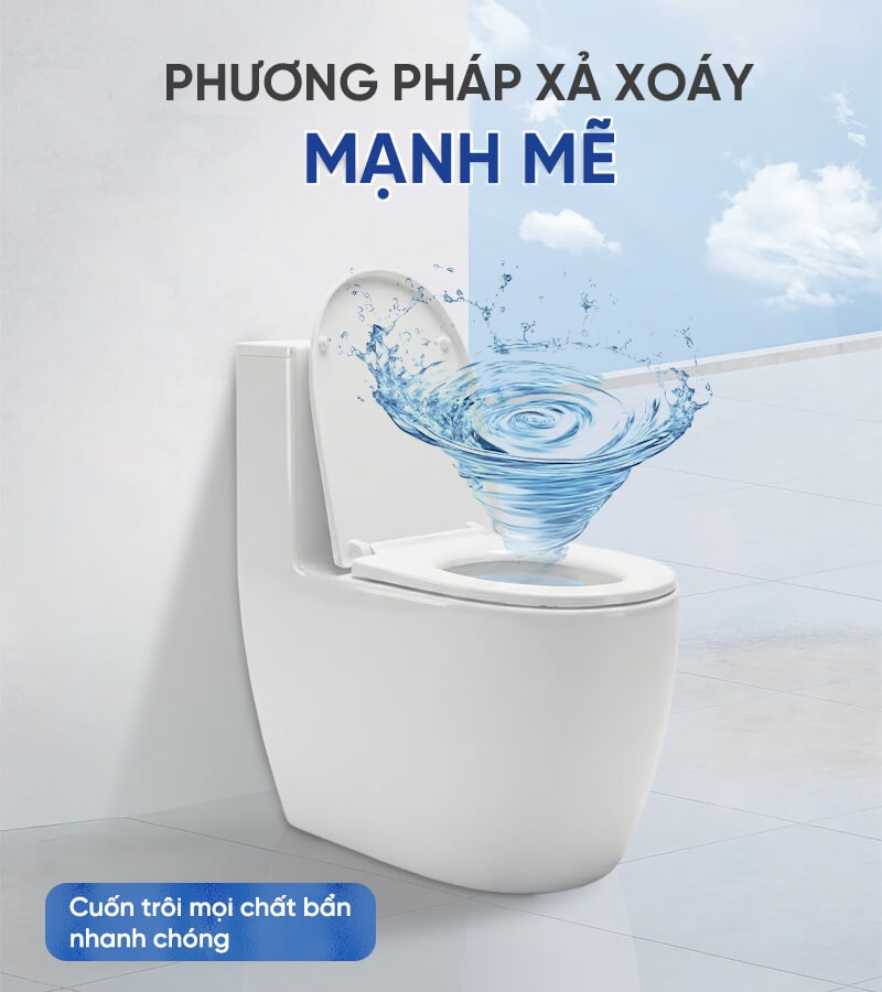 Bồn cầu 1 khối Enic C02 - 3