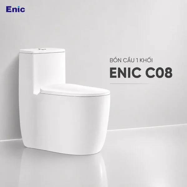 Bồn cầu 1 khối Enic C08