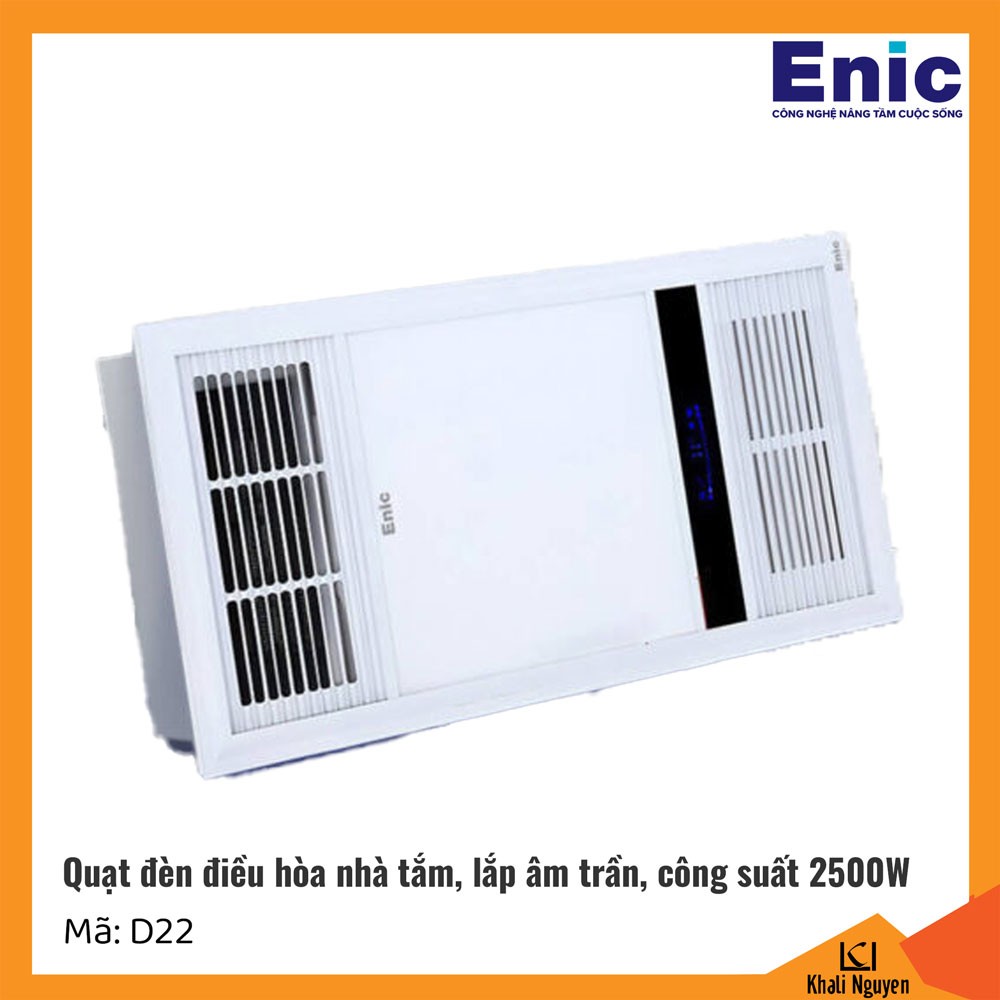 Quạt đèn điều hòa phòng tắm Enic D22