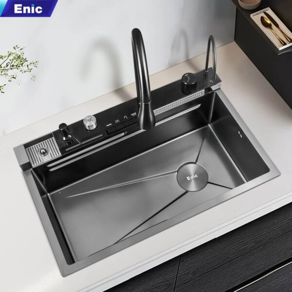 Chậu rửa bát 1 hố Enic DK4-XAM