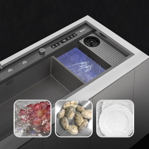Chậu rửa bát chén thông minh Enic G09 - hình 3