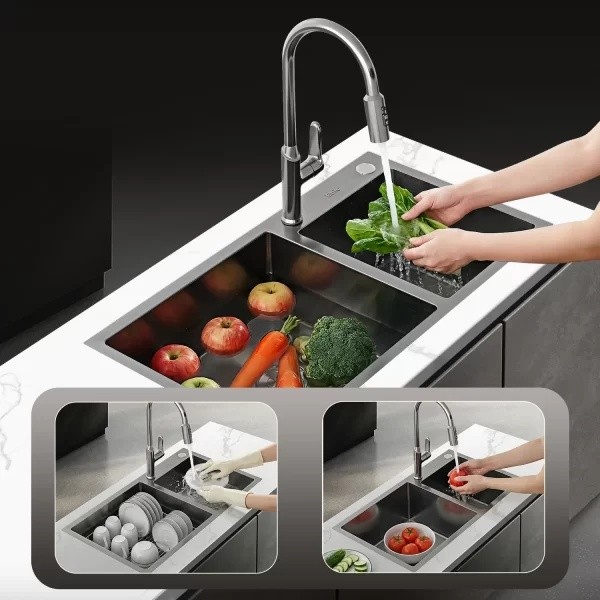 Chậu rửa bát chén Enic G82 - hình 3