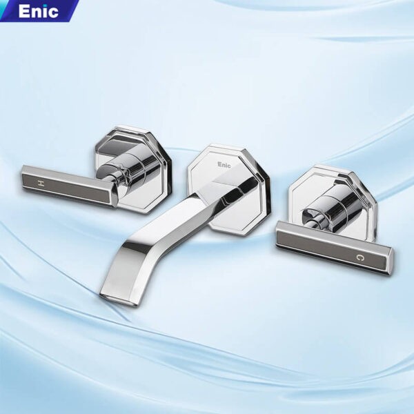 Vòi lavabo gắn tường Enic GT02-INOX