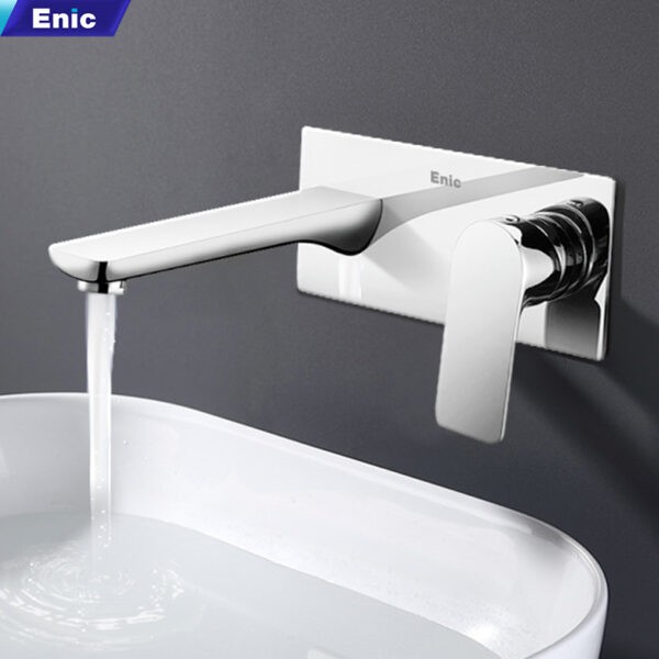 Vòi lavabo âm tường Enic HB-INOX