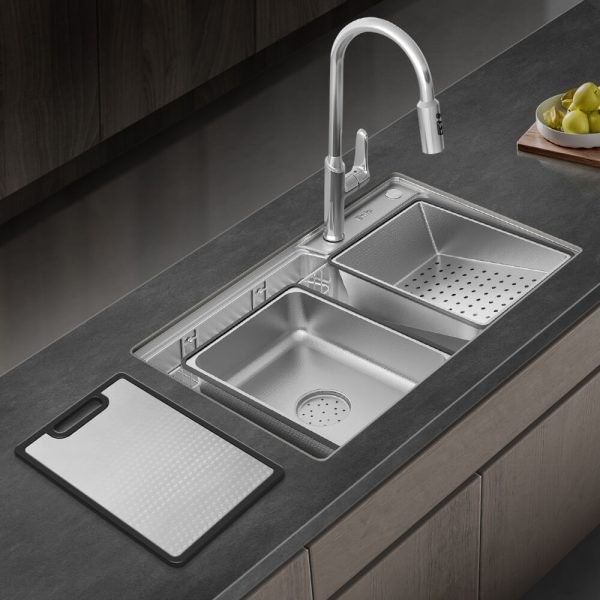 Chậu rửa bát chén 1 hố Enic MV07 - hình 1