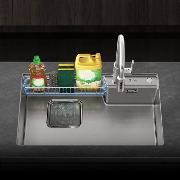 Chậu rửa bát chén 1 hố Enic MV07 - hình 3