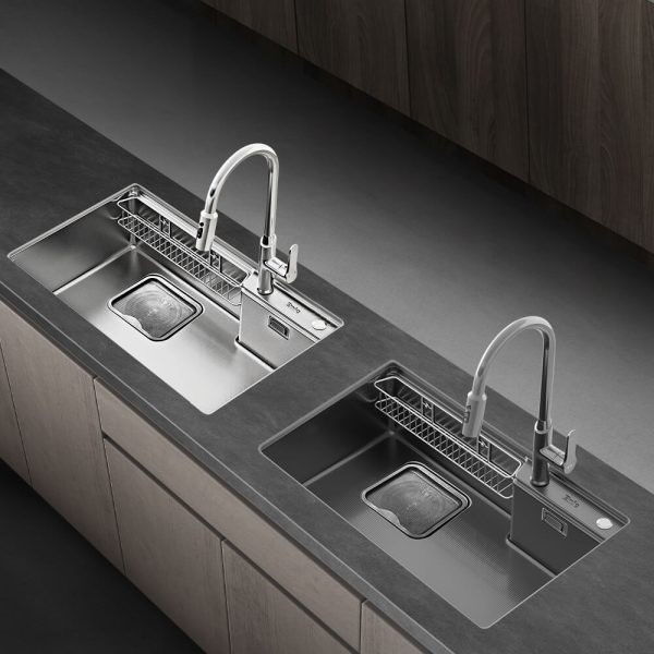 Chậu rửa bát chén 1 hố Enic MV07 - hình 4