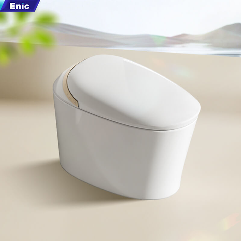Bồn cầu thông minh Enic Smart S08 màu vàng