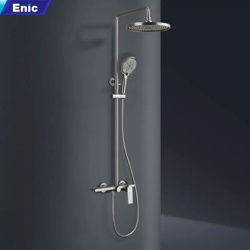 Sen tắm cây Enic S20 nóng lạnh màu xám
