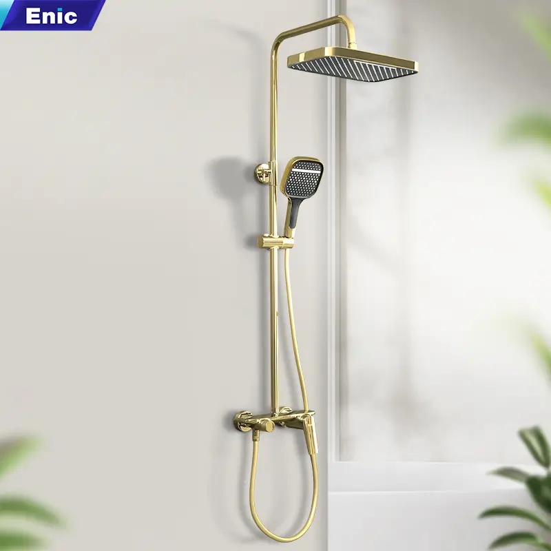 Sen tắm cây Enic S22 nóng lạnh màu vàng