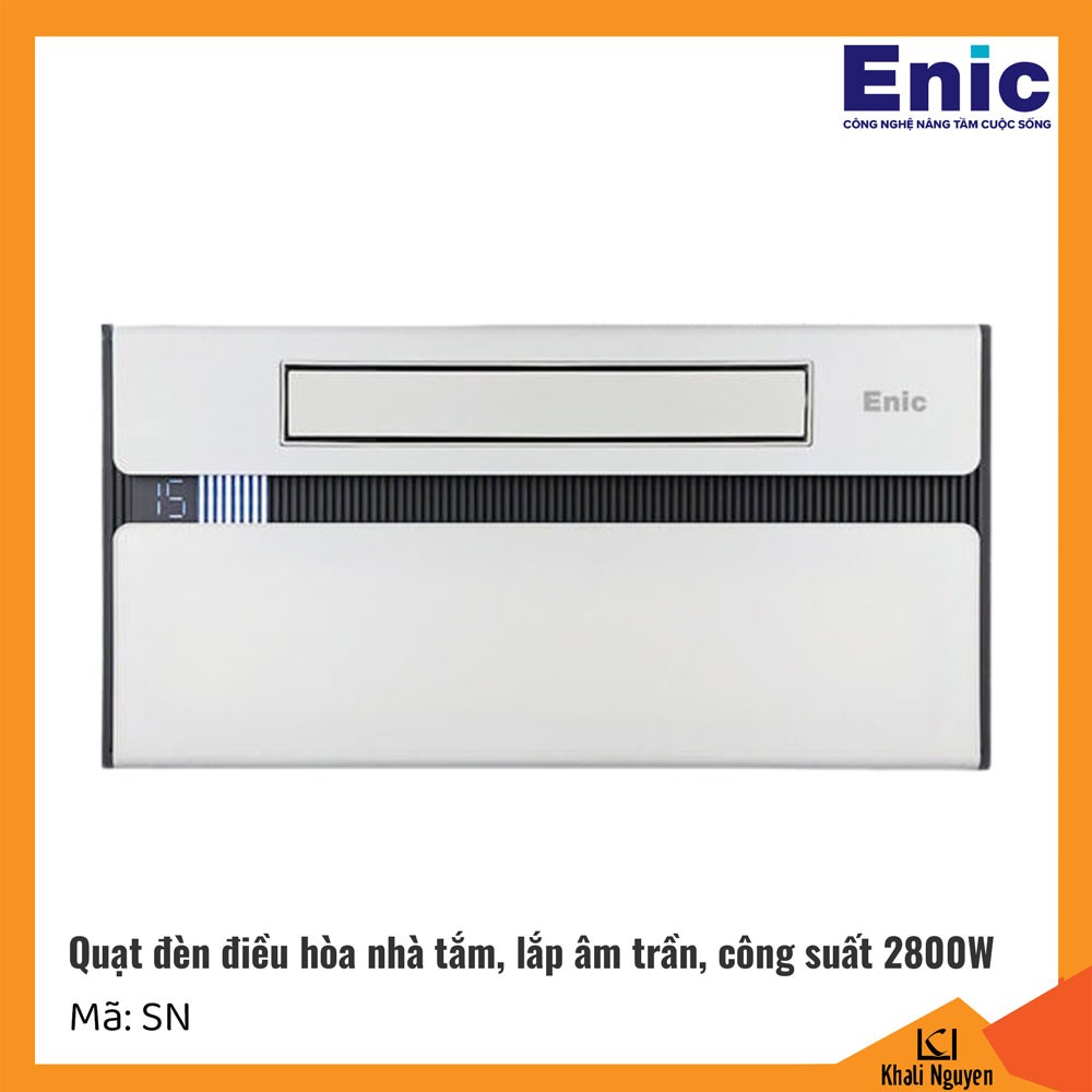 Quạt đèn điều hòa phòng tắm Enic SN