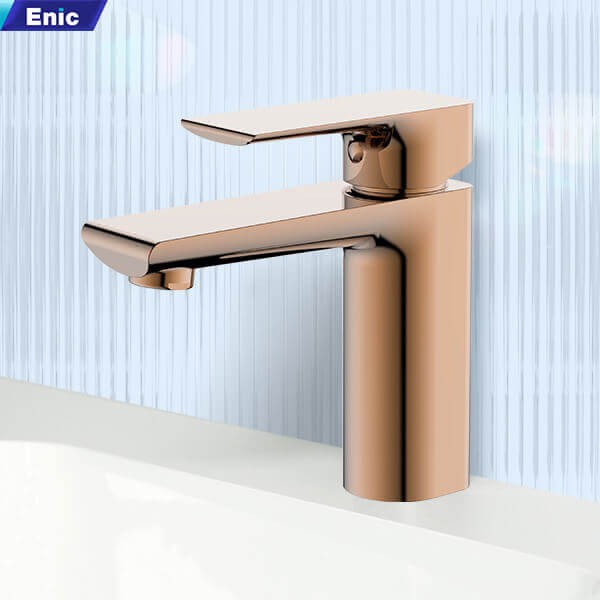 Vòi lavabo Enic T5 vàng hồng