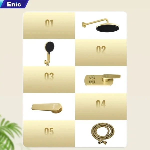 Sen tắm âm tường Enic T640 - hình 6