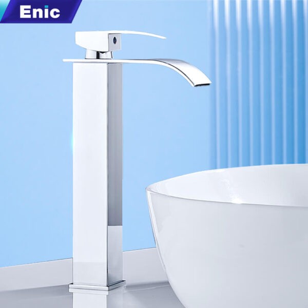 Vòi lavabo Enic thác nước - vòi cao