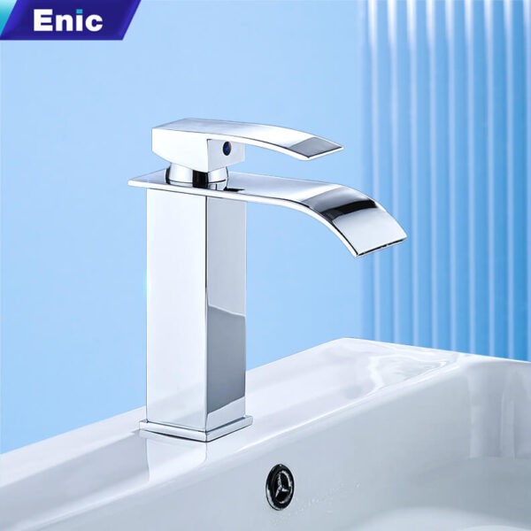 Vòi lavabo Enic thác nước - vòi thấp