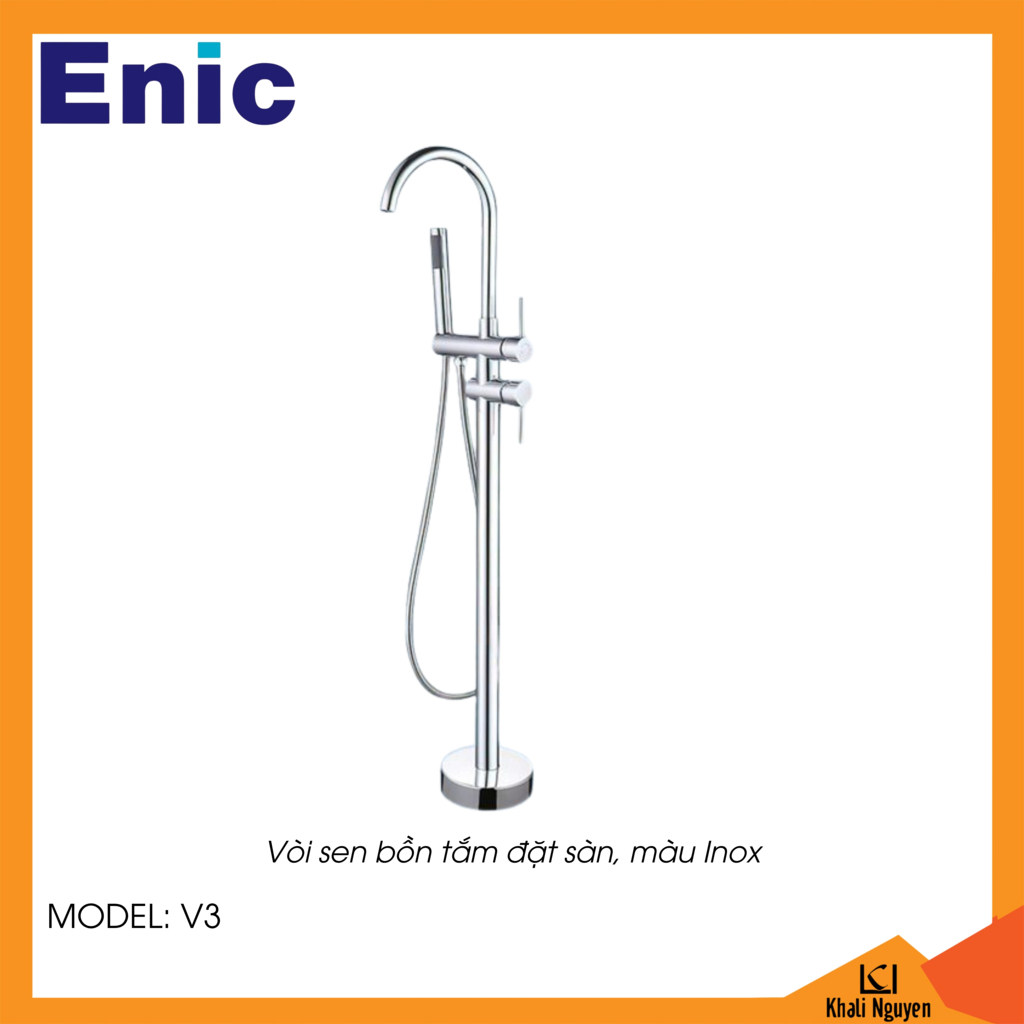 Vòi sen bồn tắm Enic V3-INOX