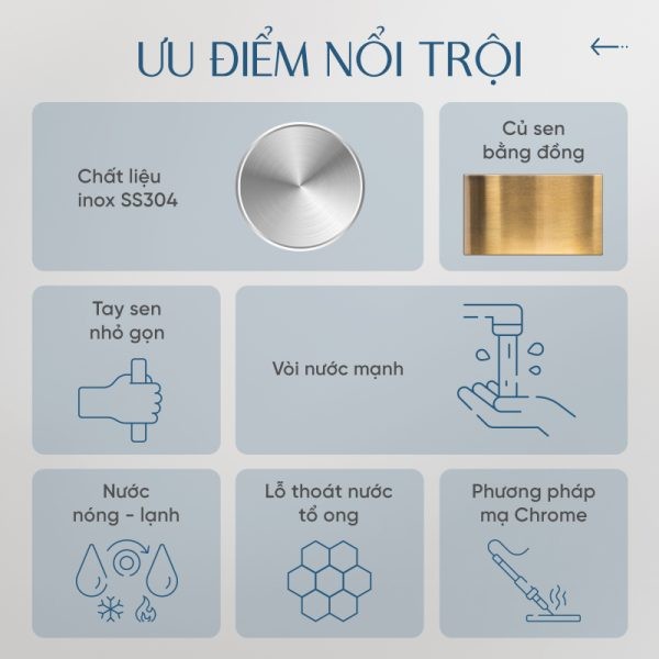 Sen tắm cây Enic Y20 - hình 1
