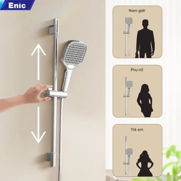 Sen tắm cây Enic Y25 nóng lạnh - hình 4