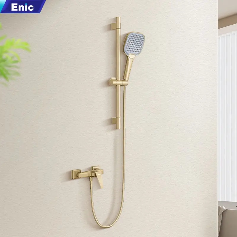 Sen tắm cây Enic Y25 nóng lạnh màu vàng 