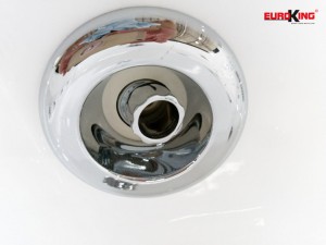 Hệ thống sục khí massage của bồn tắm massage EU-1102B.