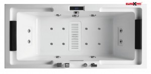 Hình ảnh bên trong lòng bồn tắm massage EU-1103.