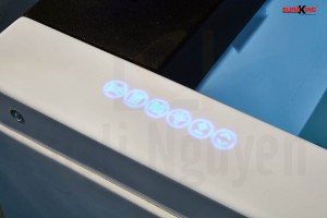 Hệ thống điều khiển chức năng hoạt động của bồn tắm EU-1108B