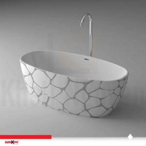 Bồn COCO EU-6026 - Hoa văn