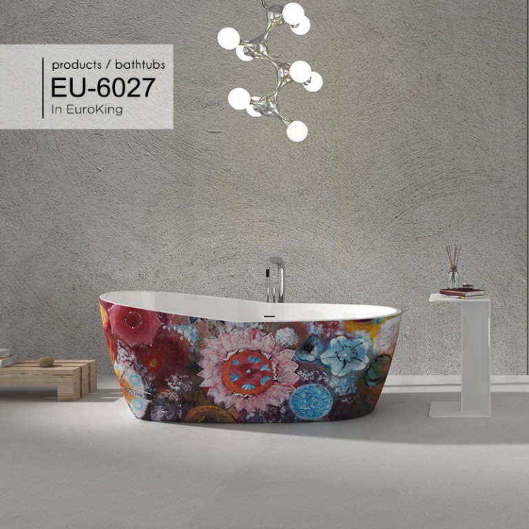 Bồn tắm EU-6027 Hoa Văn