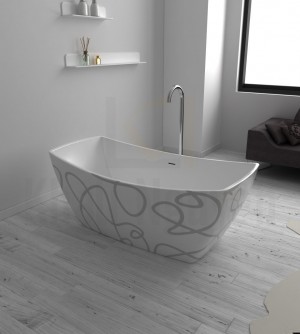 Bồn tắm EU-6033 Họa Tiết