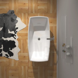 Bồn tắm EU-6033 Màu Trắng 3