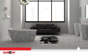 Bồn tắm SUSAN EU-6034 Hoa Văn