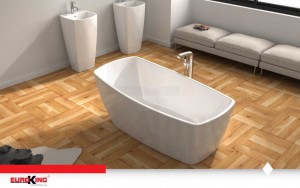 Bồn tắm SUSAN EU-6034 Màu Trắng 2