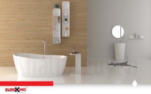 Bồn tắm Louise EU-6037 Màu Trắng 2