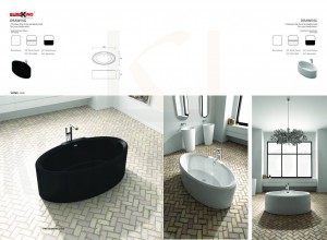 Bản vẽ kỹ thuật Bồn tắm Lotus EU-6066