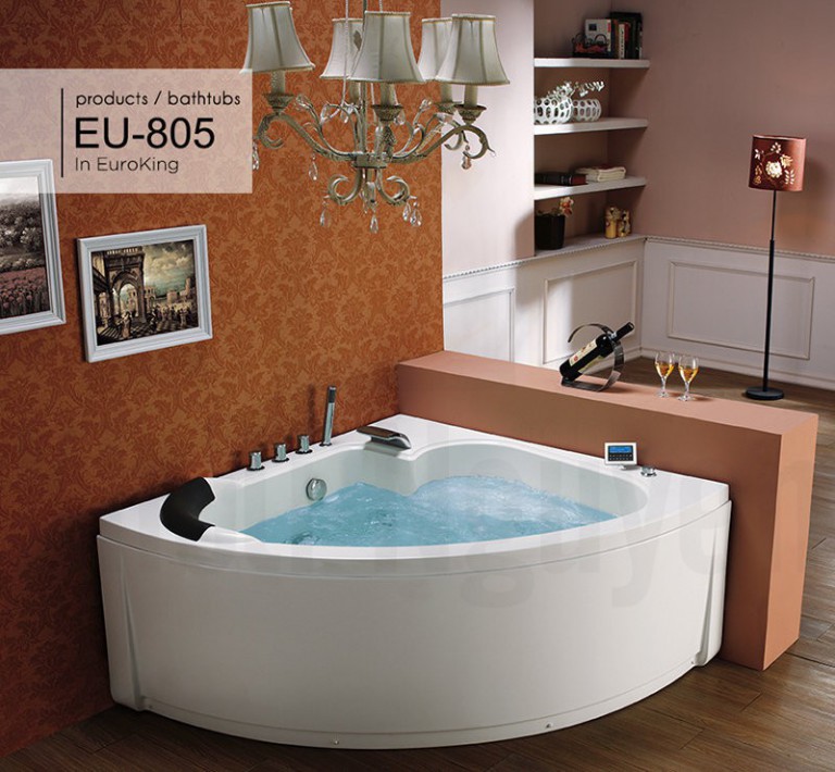 Hình ảnh tổng thể bồn tắm massage EU – 805