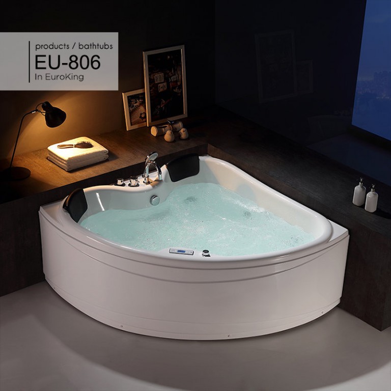 Hình ảnh tổng thể của bồn tắm massage EU – 806