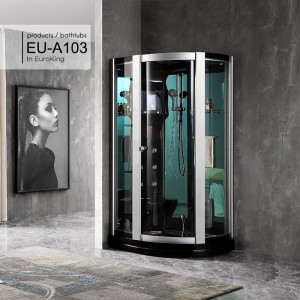 Hình ảnh tổng thể của phòng xông hơi EU – A103 ( Đen )
