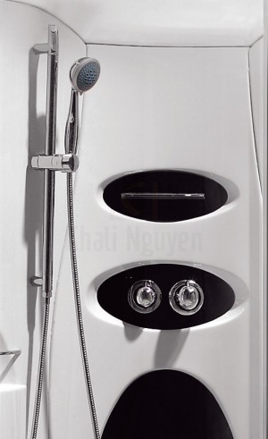 Hệ thống vòi sen và nút điều chỉnh