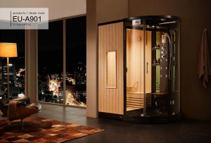 Phòng xông hơi EU-A901 màu đen