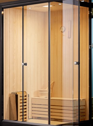 EU-A903 - Phòng xông hơi khô làm hoàn toàn bằng gỗ
