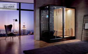 Phòng xông hơi EU-A905 màu đen